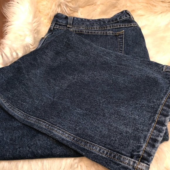 Cabela's Mens Jeans 42 x 32 12” rise GUC dark blue - Picture 3 of 5